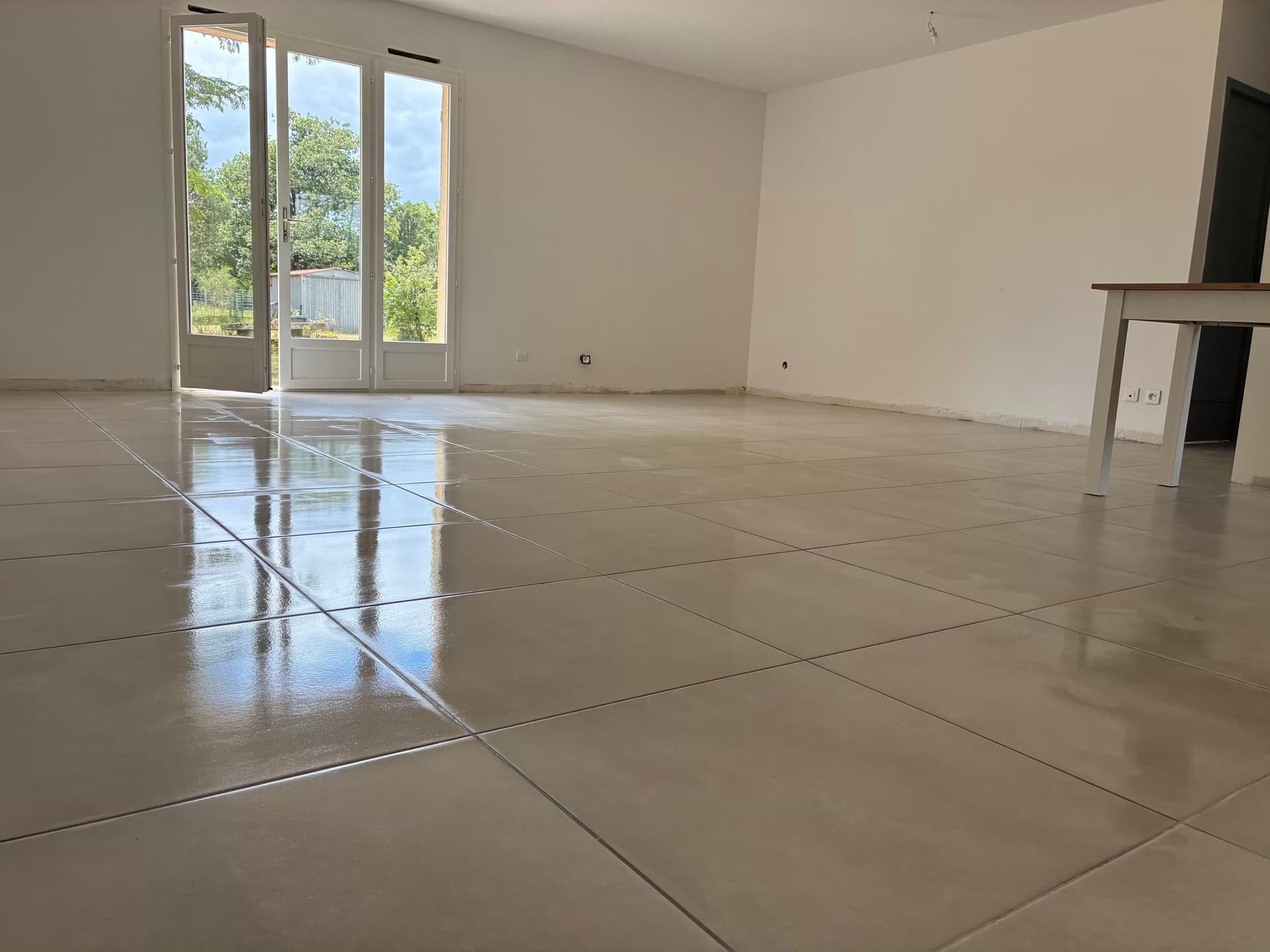 Pose de carrelage 60×60 — Belin-Béliet